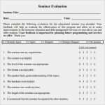 Feedbackbogen Seminar Vorlage Erstaunlich Feedbackbogen Vorlage Word Wunderbar Sample Presentation