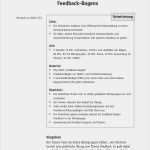 Feedbackbogen Seminar Vorlage Wunderbar Feedback Übung Mithilfe Eines Feedback Bogens
