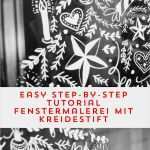 Fenster Bemalen Vorlagen Best Of Diy Opulente Weihnachtliche Fensterdeko Mit Kreidemarker