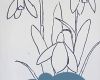 Fensterbilder Frühling Vorlagen Kostenlos Fabelhaft Schneeglöckchen Basteln Basteln Im Frühling Diy Avec