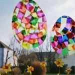 Fensterbilder Frühling Vorlagen Kostenlos Hübsch Suncatcher Basteln Mit Kindern Ostereier Aus
