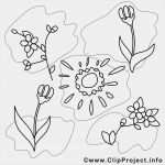 Fensterbilder Frühling Vorlagen Kostenlos Süß Fensterbilder Fruehling