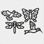 Fensterbilder Vögel Vorlagen Genial Fensterbilder Vögel Und Insekten Insgraf