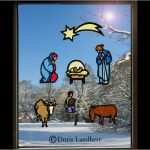 Fensterbilder Weihnachten Transparentpapier Vorlagen Genial Krippen Fensterbild Weihnachten "krippe Mit 7 Motiven