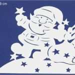Fensterbilder Weihnachten Vorlagen tonkarton Download Wunderbar Fensterbild Filigran "weihnachtsmann Mit Tanne