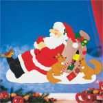 Fensterbilder Weihnachten Vorlagen tonkarton Kostenlos Bewundernswert Fensterbild Verschlafene Weihnachten Fischer Fensterbilder