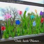 Fenstermalerei Vorlagen Cool Frühlingswiese Für Fenster Im Gruppenraum
