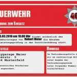Feuerwehr Einladung Basteln Vorlage Gut Einladung 50 Geburtstag Text