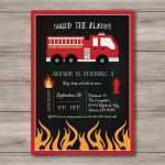 Feuerwehr Einladung Basteln Vorlage Inspiration Einladung Kindergeburtstag Feuerwehr Basteln