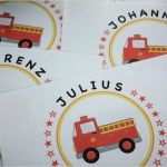 Feuerwehr Einladung Basteln Vorlage Süß Einladung Kindergeburtstag Basteln Feuerwehr