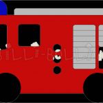 Feuerwehrauto Basteln Vorlage Erstaunlich Zum Dekorieren