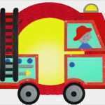 Feuerwehrauto Basteln Vorlage Inspiration Dasbasteln