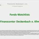 Ffb Depot Kündigen Vorlage Erstaunlich Line Fonds Shop Finanzcontor Deckenbach E Kfm