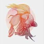 Fick Vorlagen Schön Die Besten 25 Betta Tattoo Ideen Auf Pinterest