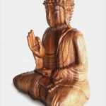 Figuren Aus Holz Sägen Vorlagen Beste Deko Figur Buddha Figur Amoghasiddhi Sitzend Statue Aus