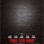 Filmplakat Vorlage Best Of Movie Poster Template