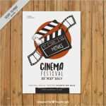 Filmplakat Vorlage Beste Plakat Mit Hand Gezeichnet Klöppel