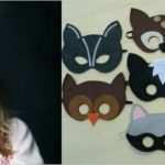 Filz Tiere Nähen Vorlage Angenehm Tiermasken Basteln Faschingsmasken Aus Papier Und Filz