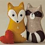 Filz Tiere Nähen Vorlage Cool Tiere Aus Filz Nähen