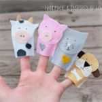 Filz Tiere Nähen Vorlage Erstaunlich Tiere Auf Dem Bauernhof Fingerpuppen Wolle Filz Tiere