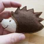 Filz Tiere Nähen Vorlage Luxus 62 Besten Igel Basteln Bilder Auf Pinterest