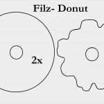 Filz Vorlagen Angenehm Kristallzauber Diy Filz Donut