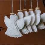 Filz Vorlagen Hübsch Filz Engel Selber Nähen Schöne Weihnachtliche