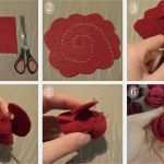 Filzblumen Basteln Vorlagen Elegant Kristallzauber Diy Herbstlicher Kranz Aus Wolle Mit
