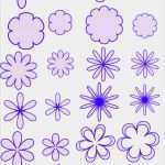 Filzblumen Basteln Vorlagen Großartig Moldes De Flores 2 Kvety Pinterest