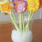 Filzblumen Basteln Vorlagen Schön Blumen Basteln Aus Filz