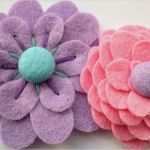 Filzblumen Basteln Vorlagen Schön Filzblumen Selber Machen Kreative Bastelideen Aus Filz