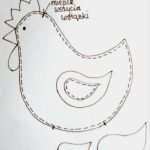 Filzen Vorlagen Erstaunlich Moldes Para Hacer Gallinas Con Fieltro02