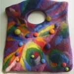 Filzen Vorlagen Inspiration Tasche Gefilzt