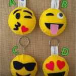 Filzen Vorlagen Schön Free Shipping Emoticon Emoji Whatsapp Sleutelhanger
