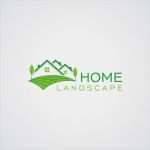 Finanzkonzept Vorlage Hübsch Startseite Landschaft Logo Vorlage