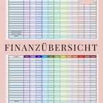 Finanzübersicht Excel Vorlage Luxus Finanzen Im Griff Mit Dem Haushaltsbuch