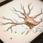 Fingerabdruck Baum Hochzeit Vorlage Schön Hochzeit Gast Buch Baum Fingerabdruck Baum Hand Gemalt