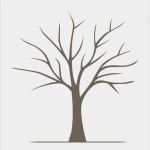 Fingerabdruck Baum Vorlage Einzigartig Diy Fingerprint Tree Poster Instant Download Small