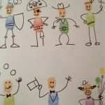 Fingerabdruck Figuren Vorlagen Erstaunlich Finger Stempeln Basteln Pinterest