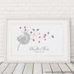 Fingerabdruck Pusteblume Vorlage Erstaunlich Gästebuch Pusteblume Hochzeitsreich by Christina Göbel