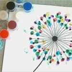 Fingerabdruck Pusteblume Vorlage Wunderbar Fingerabdruck Bilder Vorlage Pusteblume Bunt Idee Diy