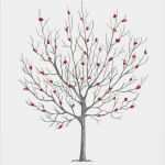 Fingerabdruck Taufe Vorlage Erstaunlich Fingerabdruck Baum Vorlage Beeren Rot Herbst Ausdrucken