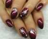 Fingernägel Motive Vorlagen Elegant Nail Design Fullcover Winter Christmas