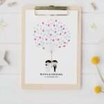 Fingerprint Hochzeit Vorlage Best Of Fingerprint Poster Zur Hochzeit Design Grusskarten