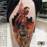 Firefighter Tattoo Vorlagen Neu Saint Florian and Firefighter Tattoo by Zuludroog On