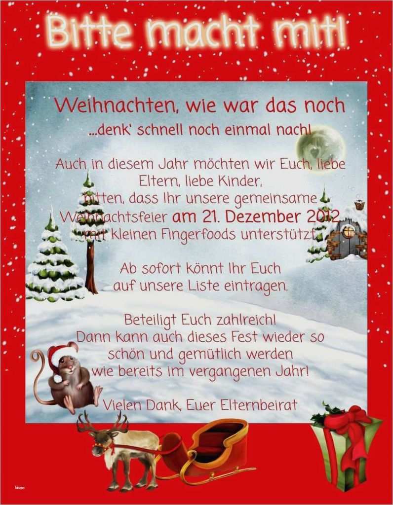Weihnachtsfeier Einladung Word 2025 Lucky Brandie