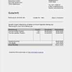 Firmenbrief Vorlage Beste Gutschrift Muster Kostenlos