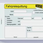 Firmenstempel Vorlage Angenehm 2 500 Taxiquittungen Praxisdrucksachen Shop