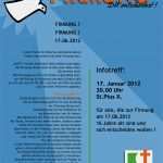 Firmungseinladungen Vorlage Gut Firmung 17 06 2012 – Erstes Treffen 17 01 2012