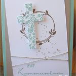 Firmungseinladungen Vorlage Hübsch Unabhängige Stampin Up Demonstratorin Karten